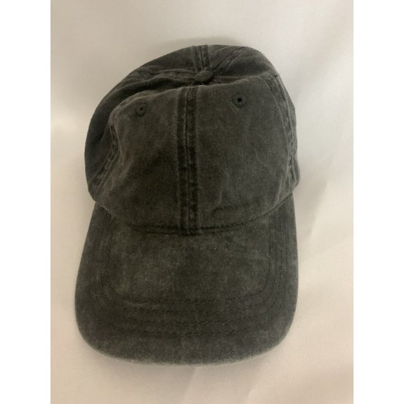 OTTO Other - Otto Solid Gray Basic Adjustable Strapback Ball Cap Hat